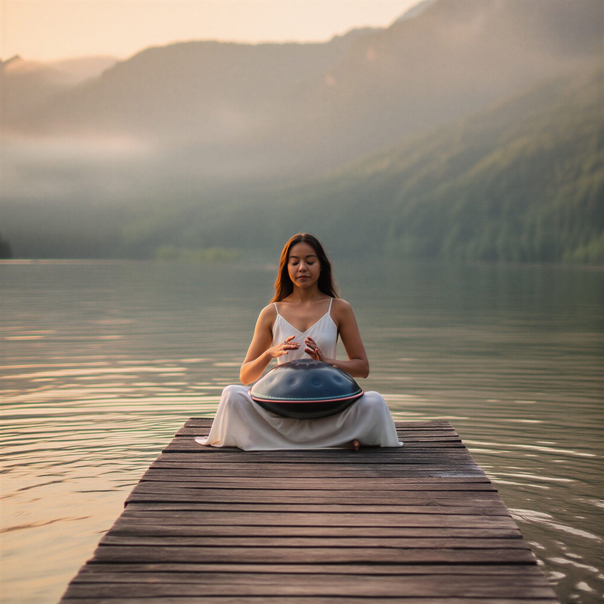 Handpan 9, 10 et 12 Notes Bleu