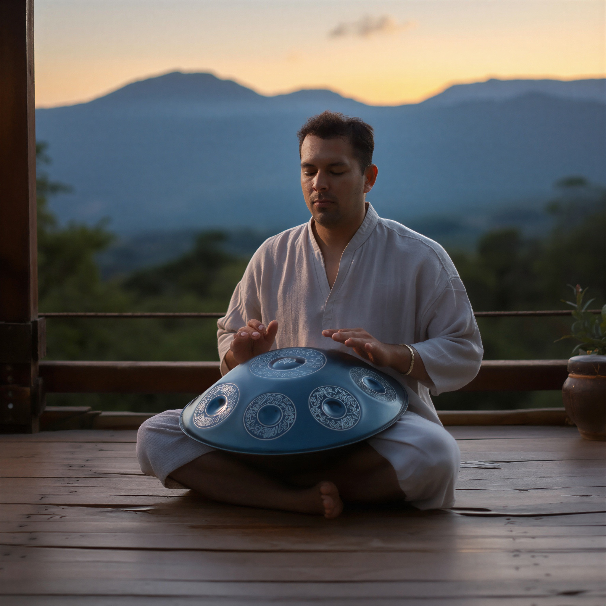 Handpan 9, 10 et 12 Notes en Ré mineur